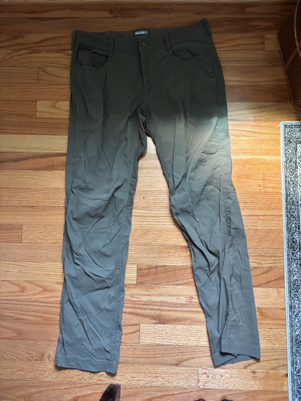 Marmot Olive Green Men's Chinos